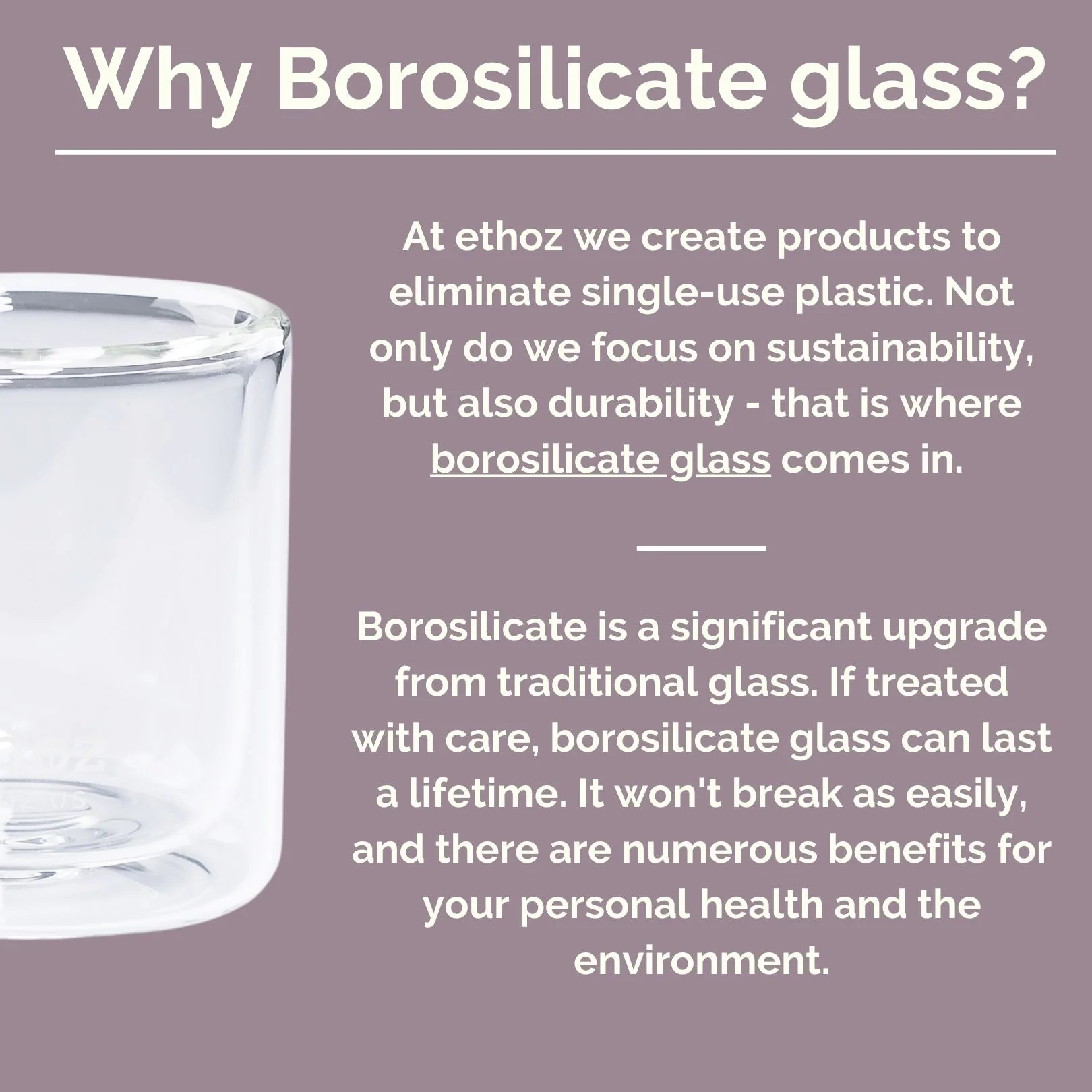 ethoz® Insulated Glass Tumblers - Image 6